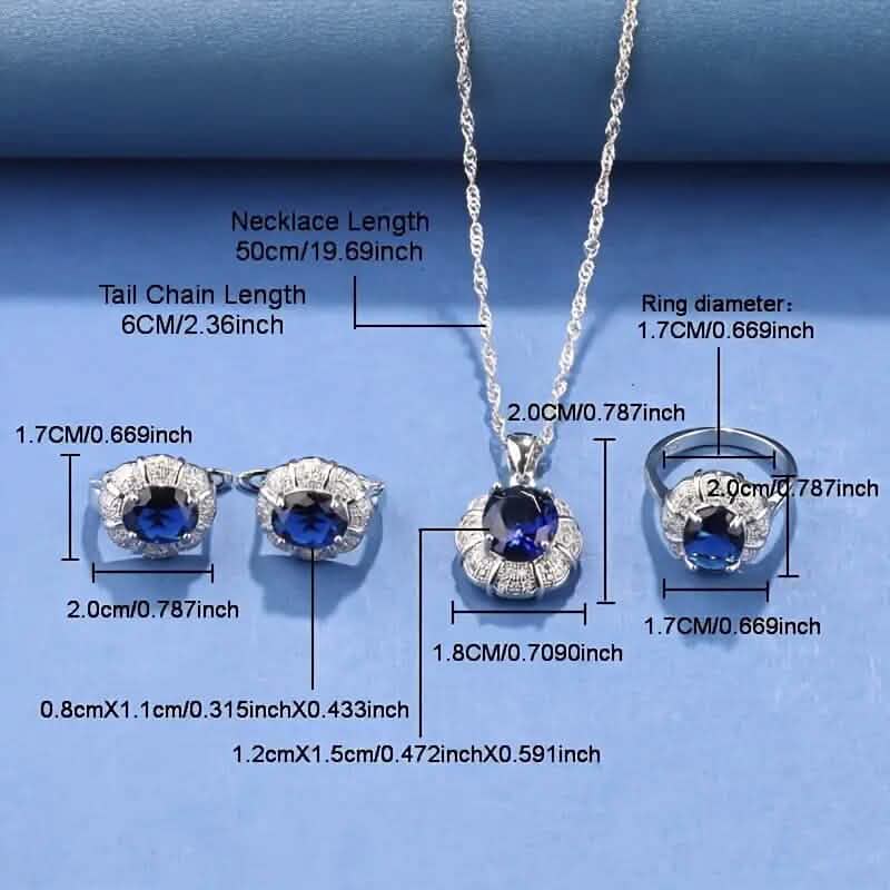 5-Pieces: Exquisite Jewelry Set for Women DailySale