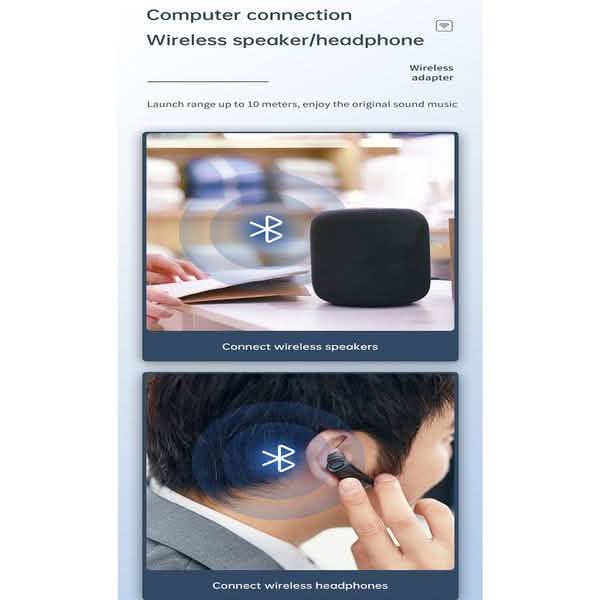 5.0 Bluetooth Wireless Audio Transmitter Receiver DailySale