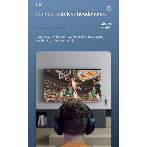 5.0 Bluetooth Wireless Audio Transmitter Receiver DailySale