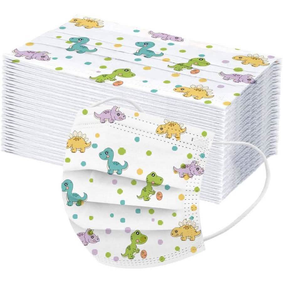 50-Pack: Disposable Face Mask For Kids DailySale