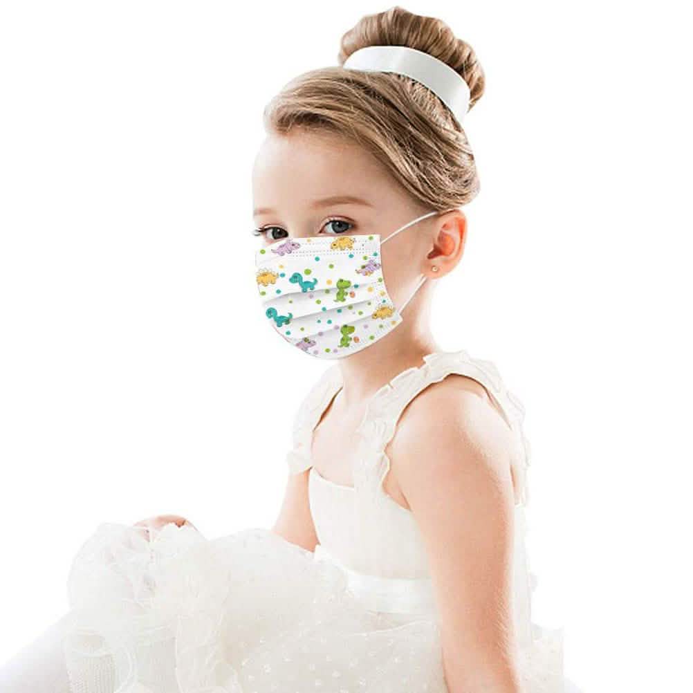 50-Pack: Disposable Face Mask For Kids DailySale