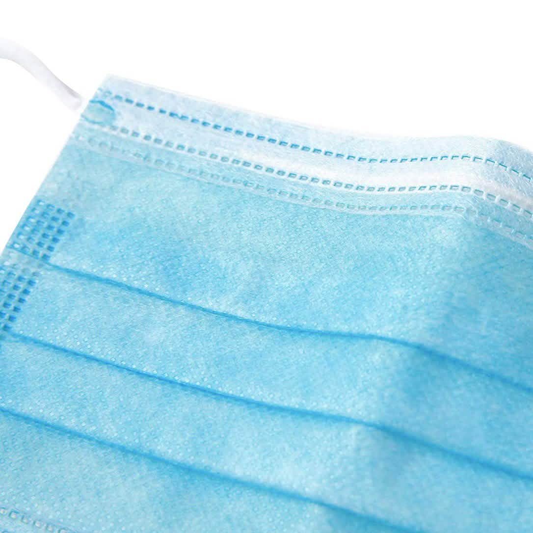 50-Pack or 100-Pack of 3 Layer Disposable Protective Face Masks DailySale