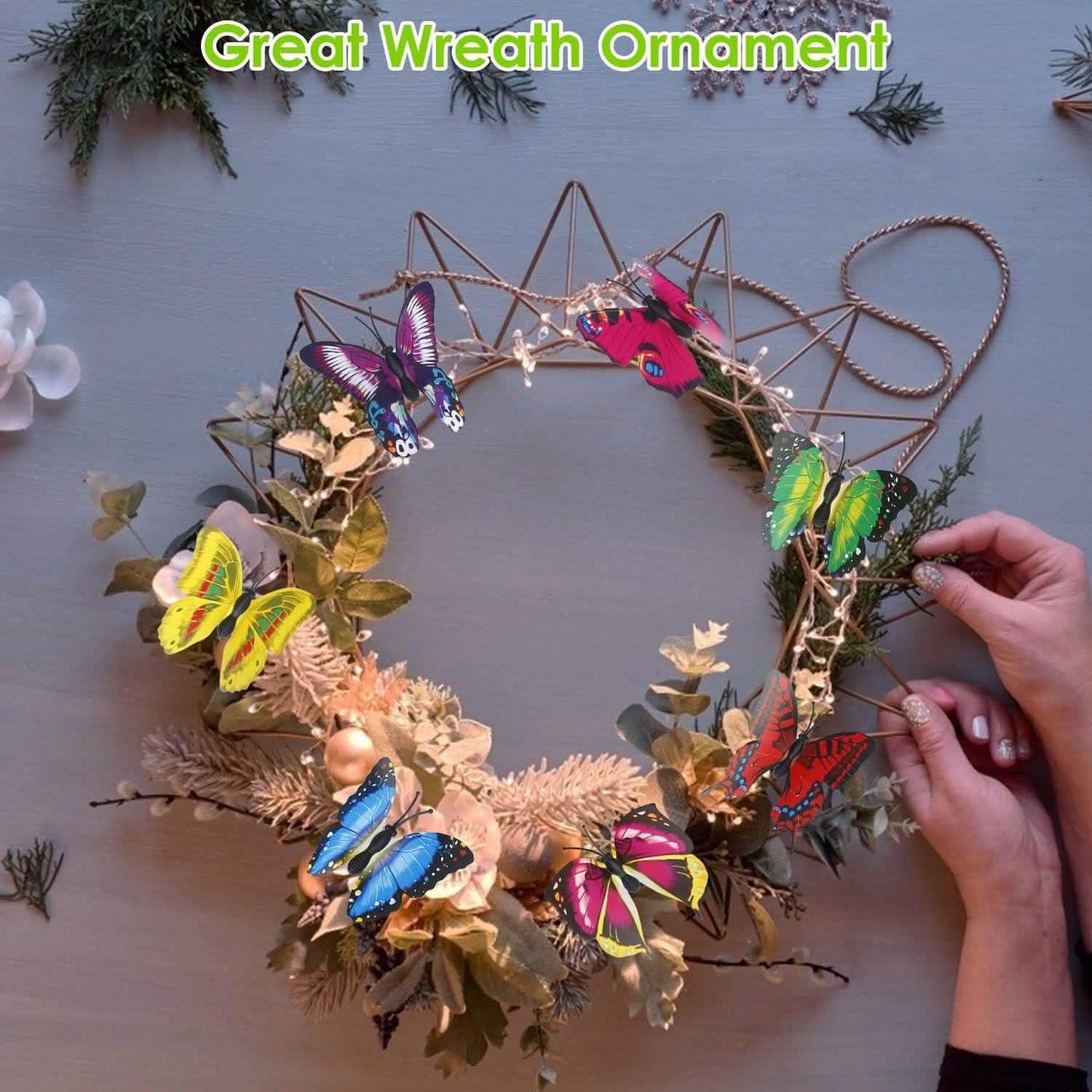 50-Piece: Butterfly Stake Ornament DailySale