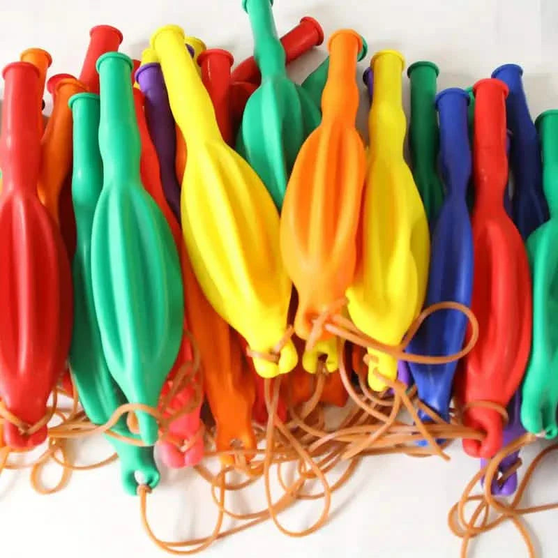 50-Pieces: Vibrant Punch Balloons Set - Heavy-Duty, Rubber-Banded, and Long-Lasting DailySale