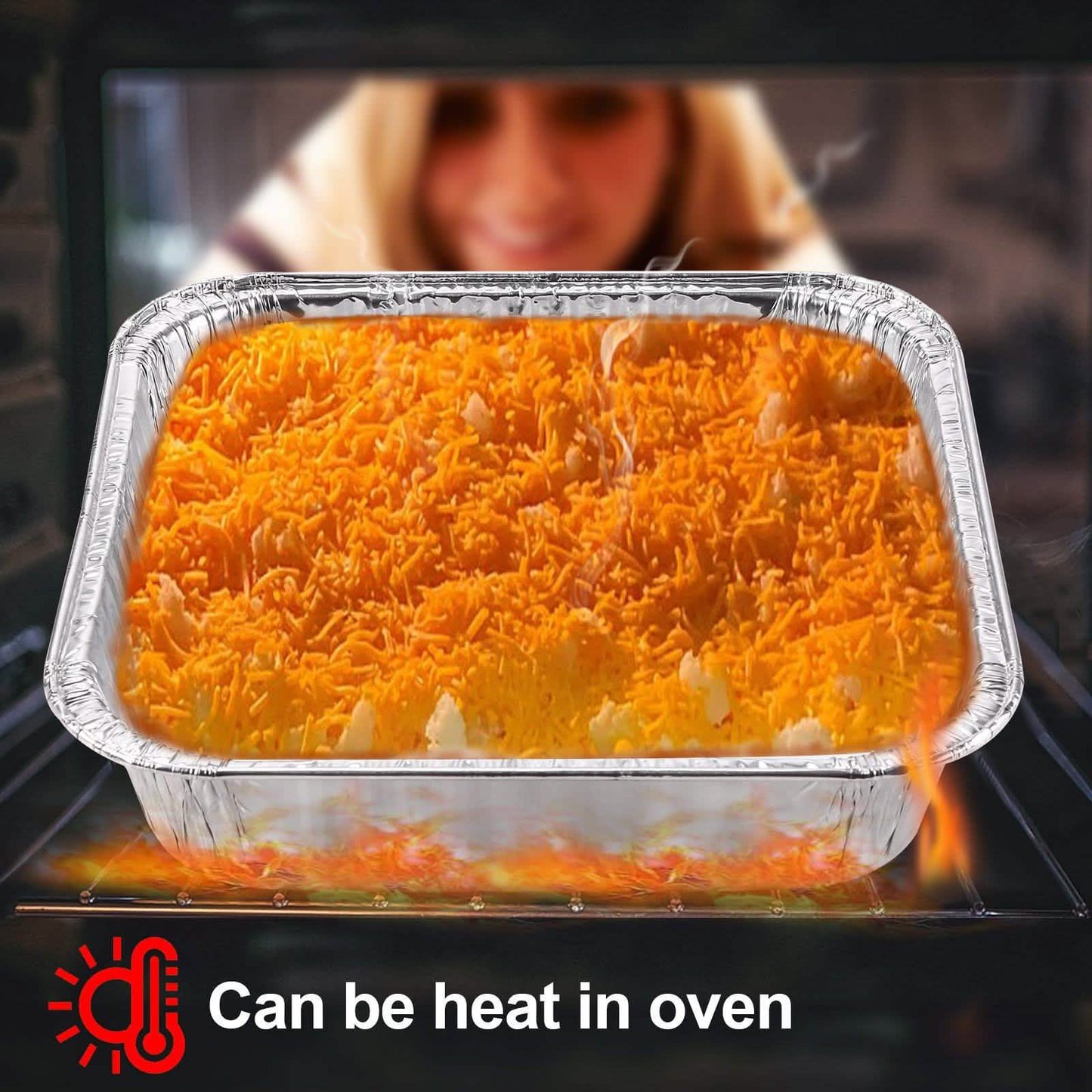 51-Packs: IMAGE 4 Size Aluminum Loaf Pans Disposable Premium Heavy-Duty Tin Foil DailySale