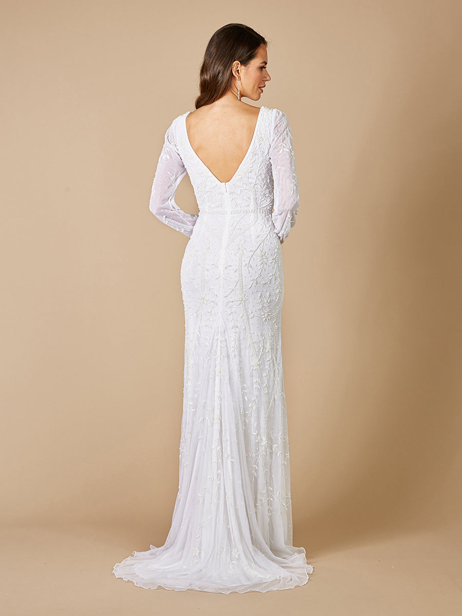 Lara Gigi Romantic Long Sleeve Wedding Dress Lara New York