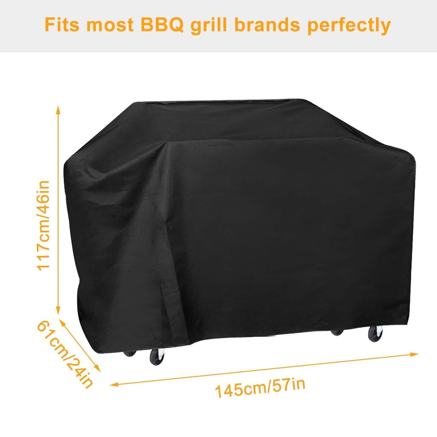 57-Inch Weather Resistant Barbecue Grill Cover DailySale