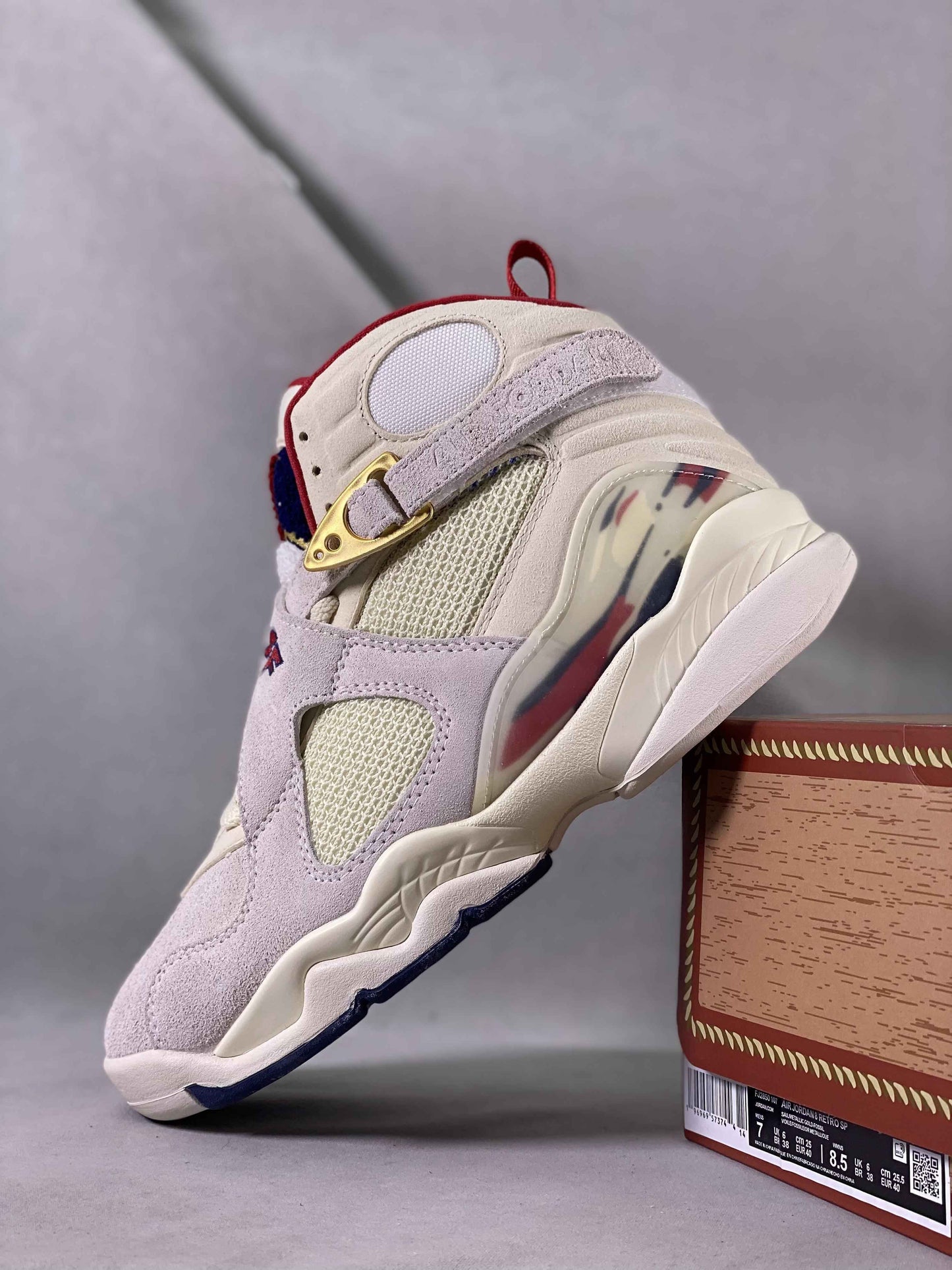Custom SoleFly x Air Jordan 8 "Mi Casa Es Su Casa" SneakerNational