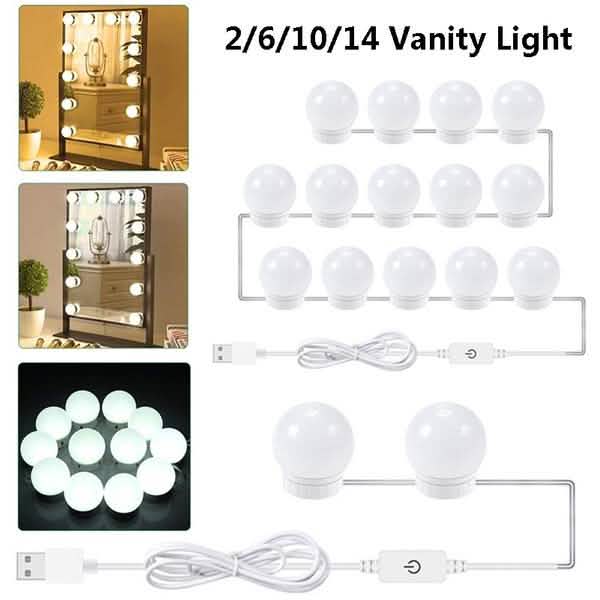 5V USB Power Vanity Lights DailySale
