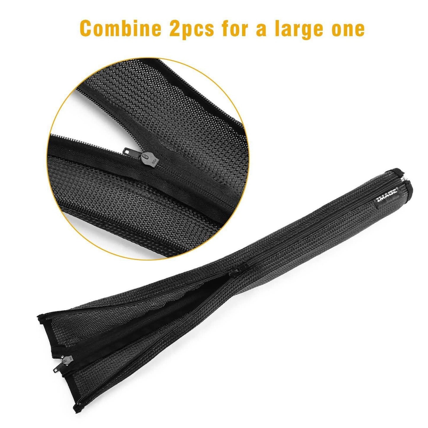 6-Pack: Cable Sleeve Wrap Cover DailySale