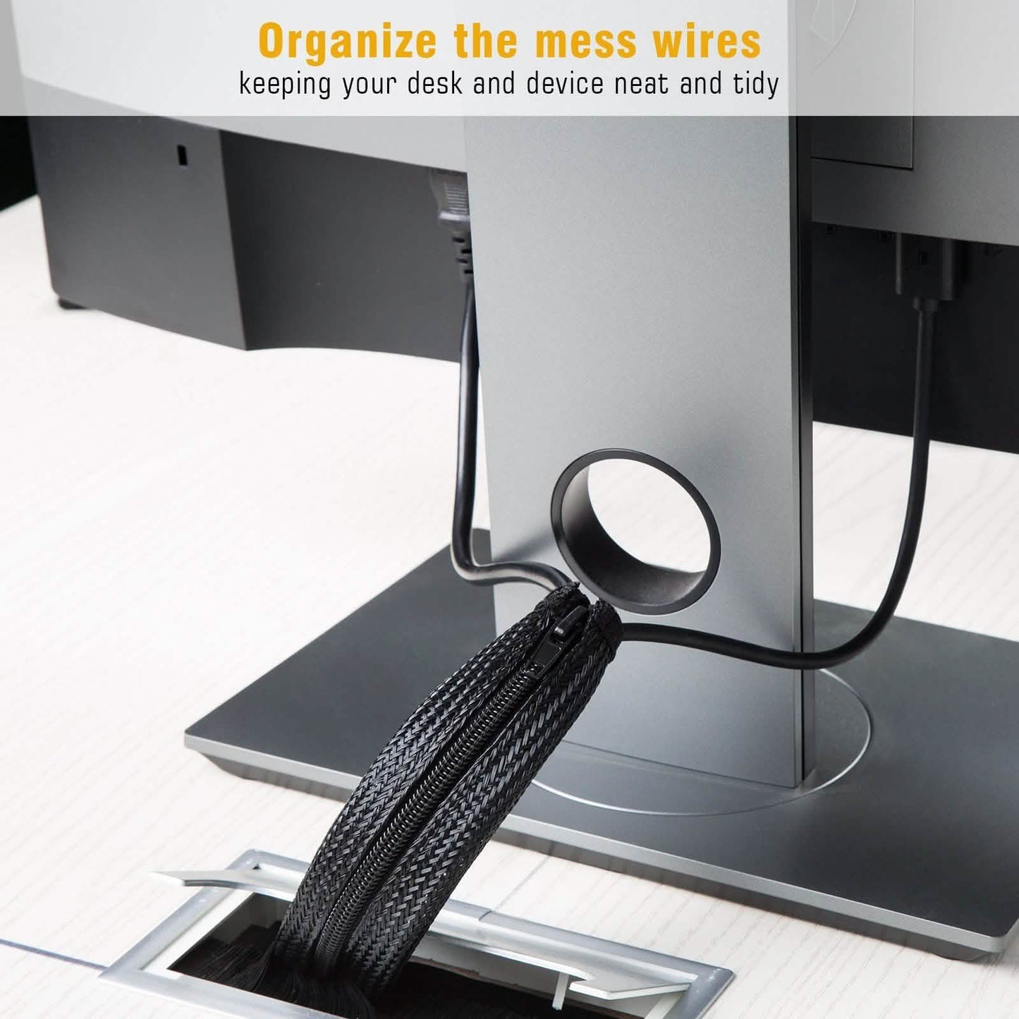 6-Pack: Cable Sleeve Wrap Cover DailySale