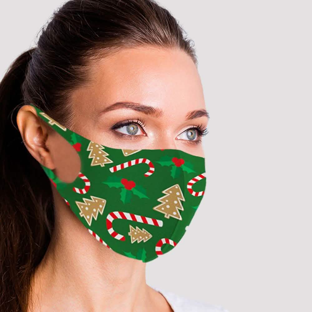 6-Pack: Fun Designed Holiday Themed Reusable Face Masks DailySale
