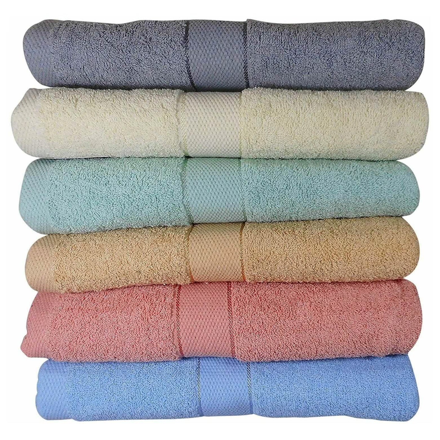 6-Pack: Imperial Luxury Bath Towel Set - Multi Color DailySale