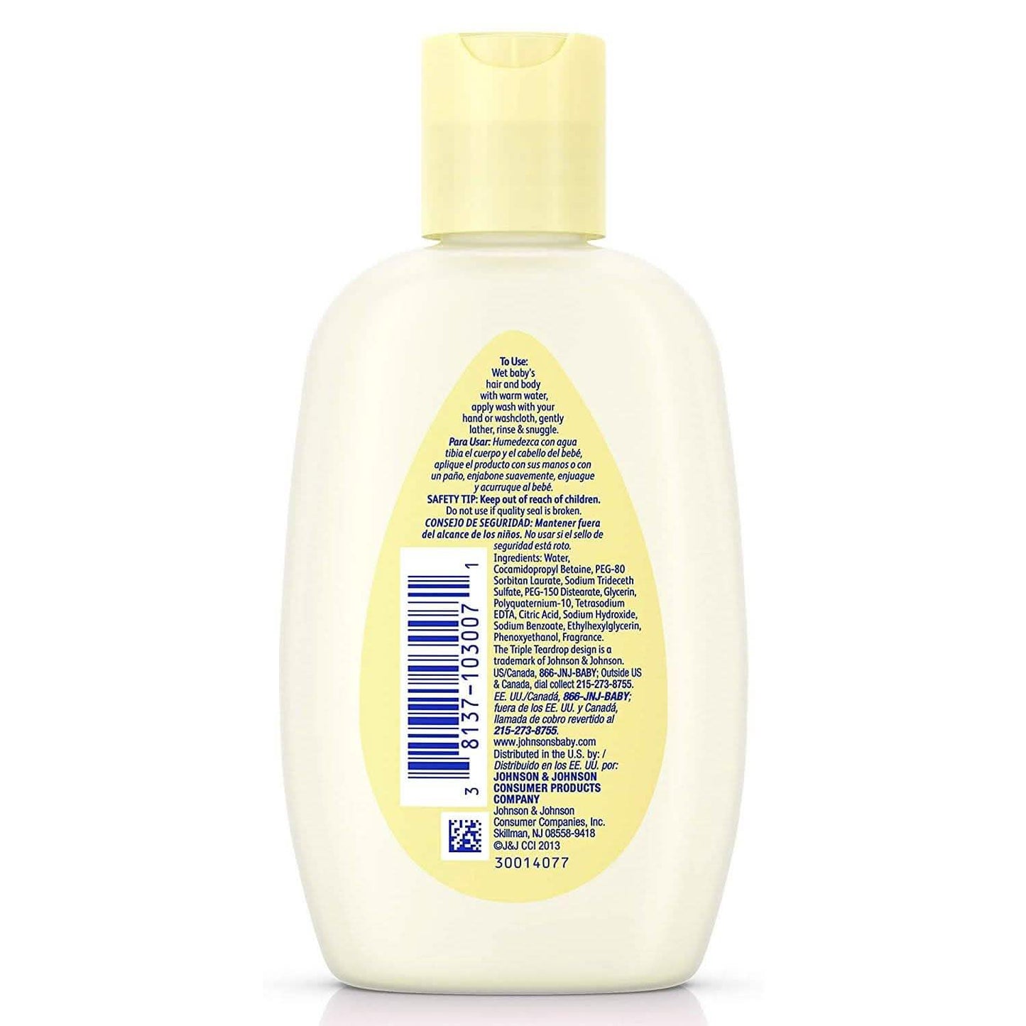 6-Pack: Johnson's Head-To-Toe Baby Wash Travel Size 3 Fl. Oz. DailySale