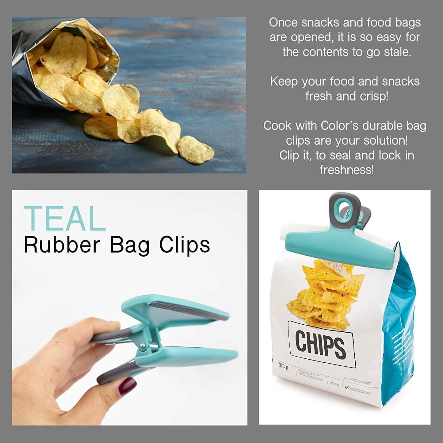 6-Pack: Multi Purpose Large Bag Clips DailySale