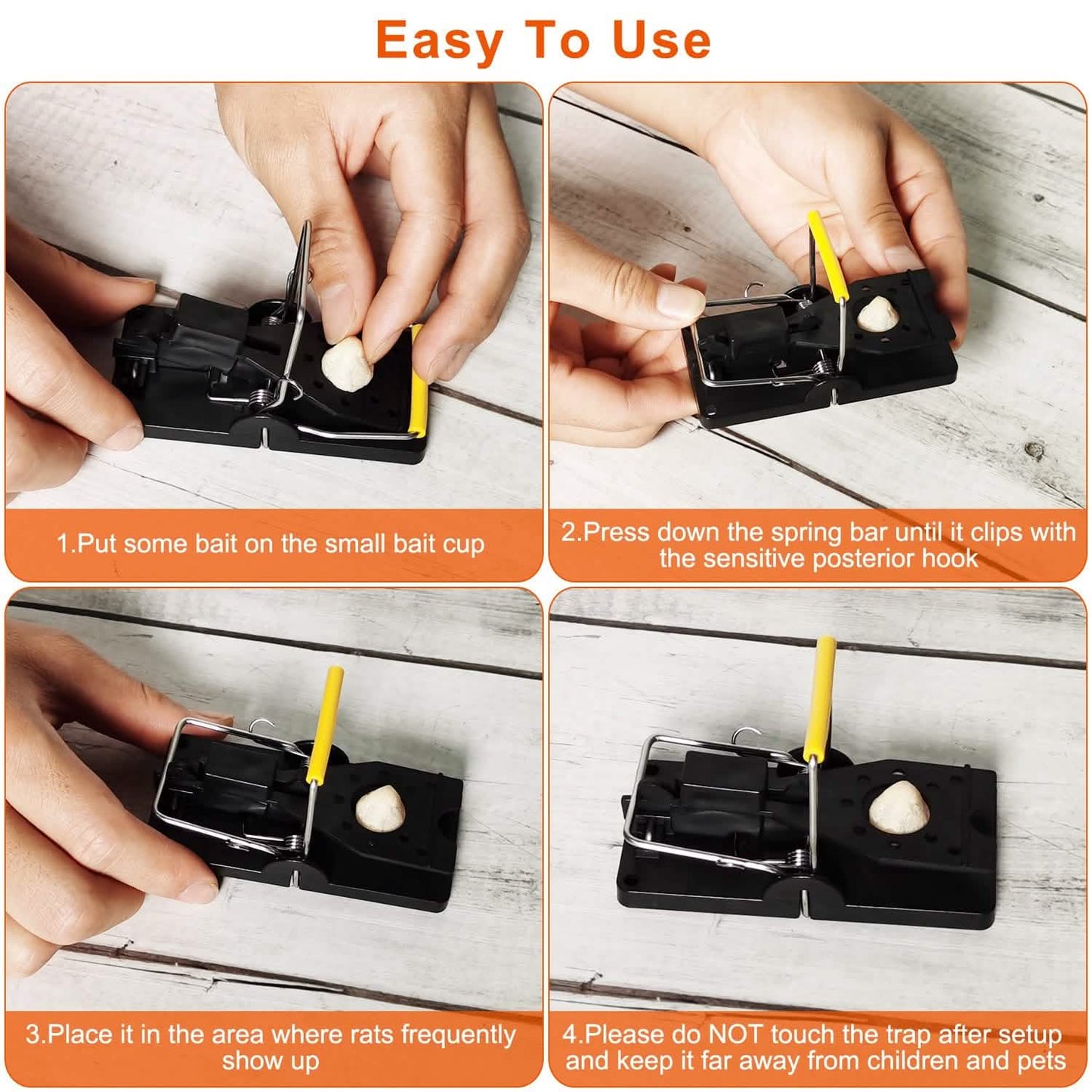 6-Pack: Reusable Mouse Traps DailySale