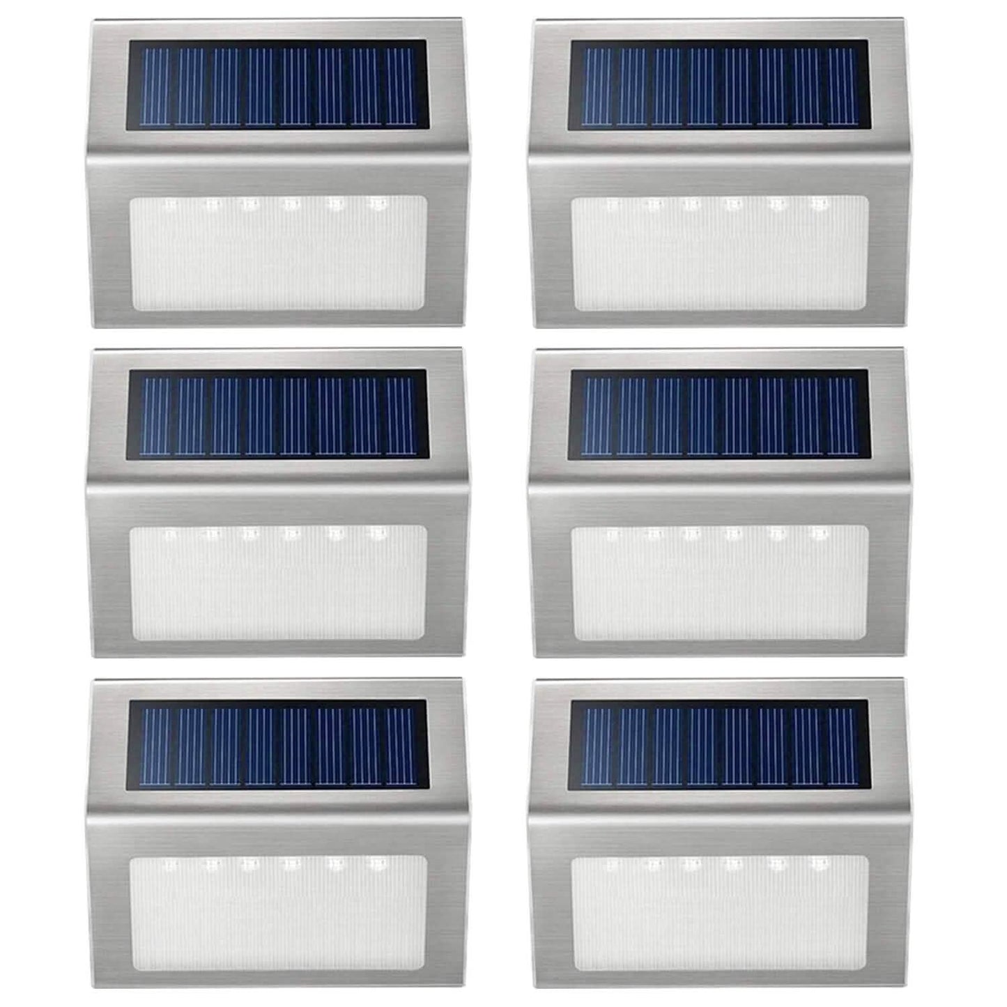 6-Pack: Solar Step Lights DailySale