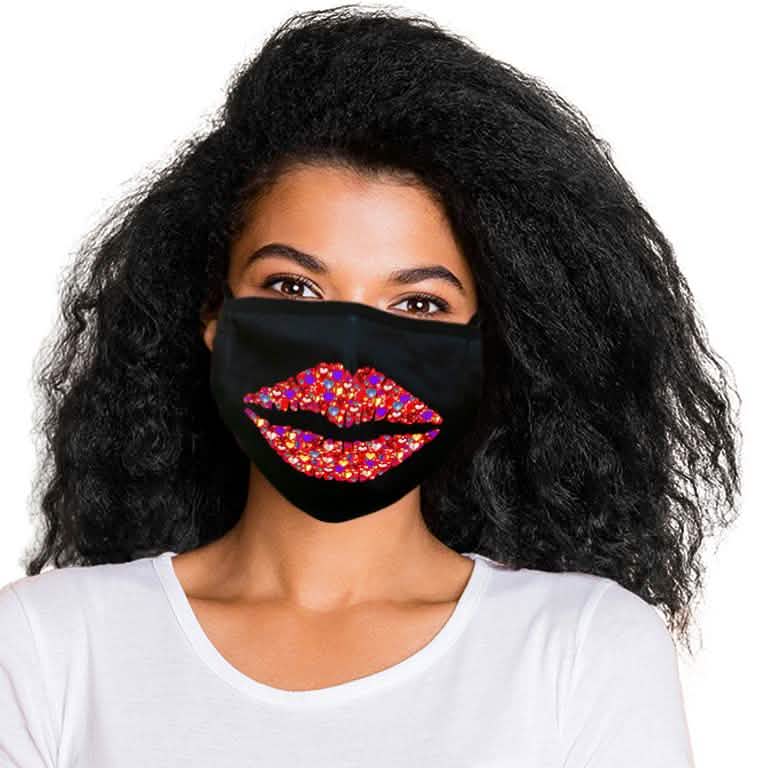 6-Pack: Valentines Fun Super Soft Reusable Non-Medical Face Masks DailySale