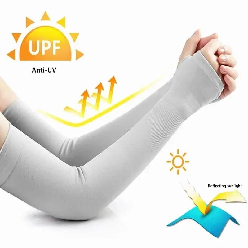6-Pairs: Ice Silk UV Protection Arm Sleeves DailySale