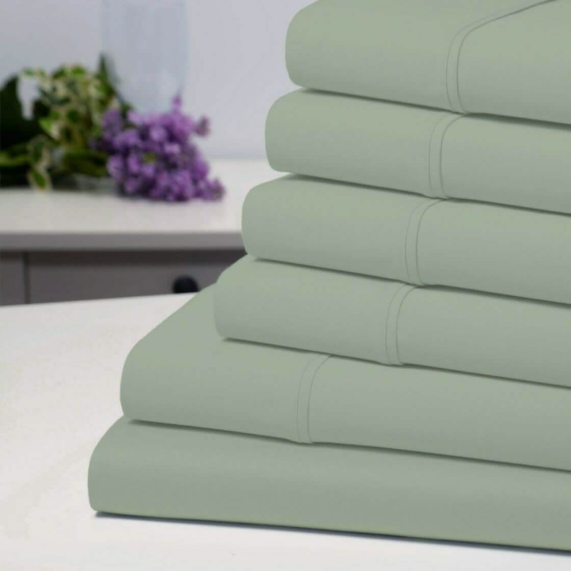 6-Piece: Bamboo 1800 Count Extra Soft Luxury Sheet Set DailySale