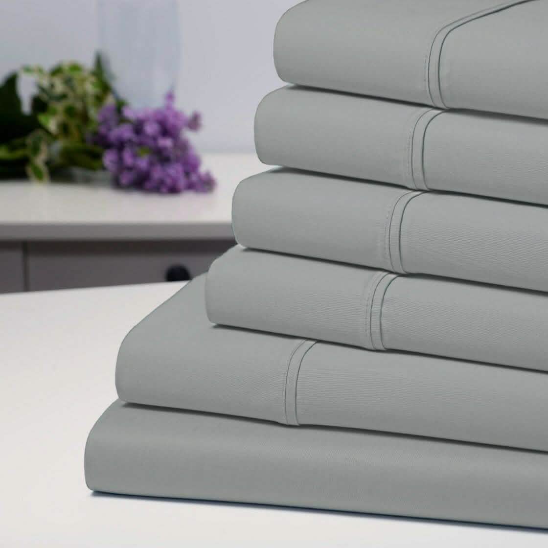 6-Piece: Bamboo 1800 Count Extra Soft Luxury Sheet Set DailySale