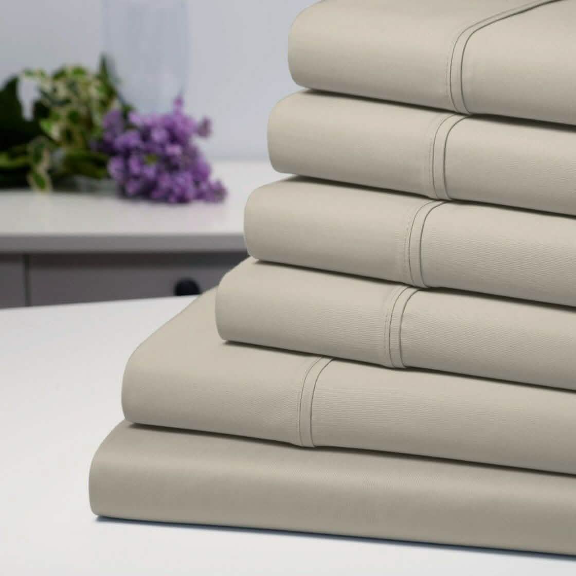 6-Piece: Bamboo 1800 Count Extra Soft Luxury Sheet Set DailySale