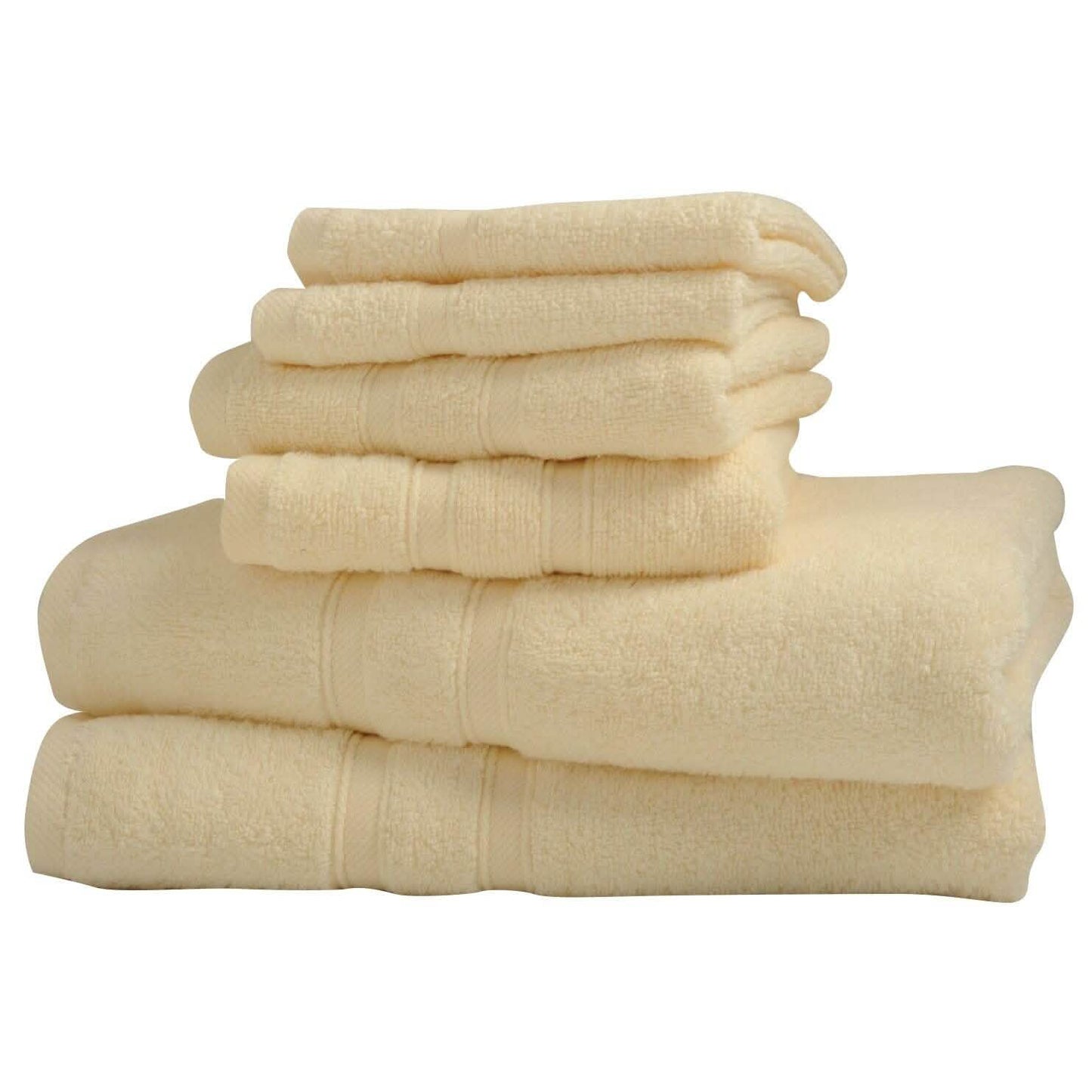 6-Piece: Bibb Home Zero Twist Egyptian Cotton Towel Set DailySale