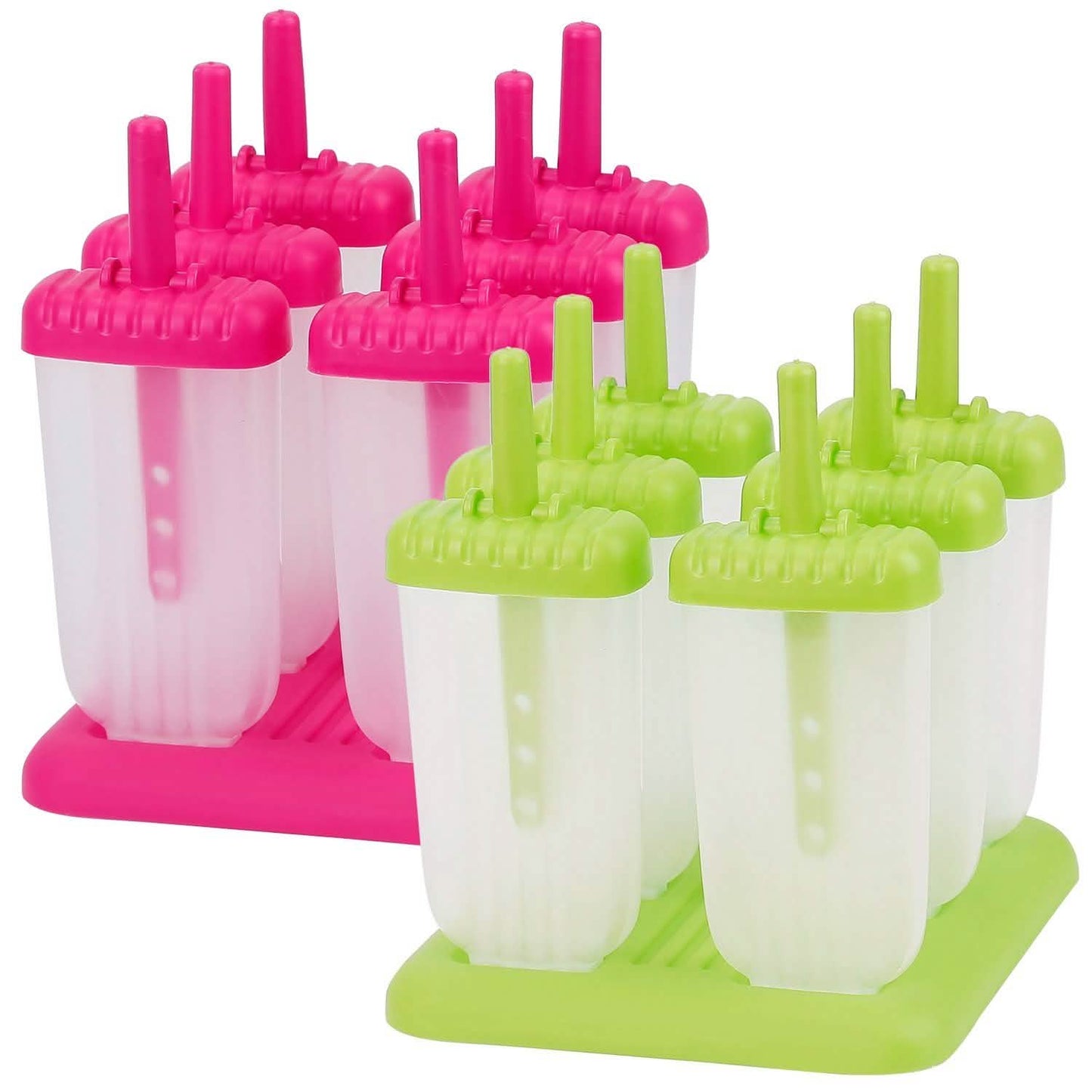 6-Piece: Popsicle Molds Reusable Ice Cream DIY Ice Pop Maker DailySale