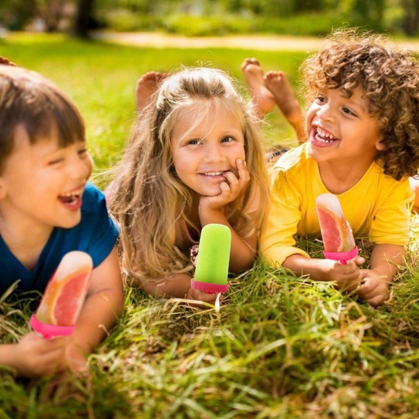 6-Piece: Popsicle Molds Reusable Ice Cream DIY Ice Pop Maker DailySale