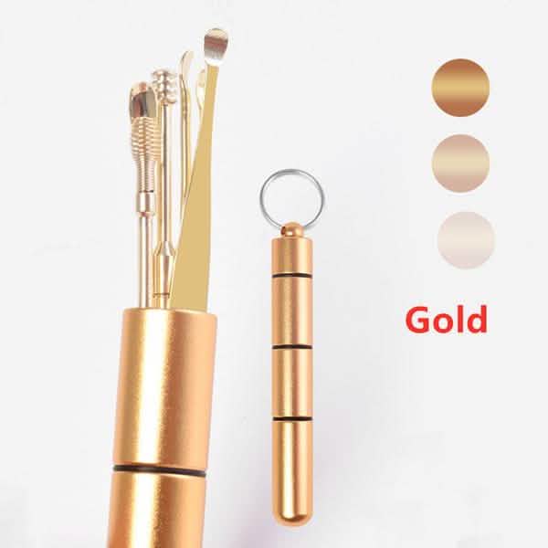 6-Piece: Portable Stainless Steel Ear Pick Set DailySale