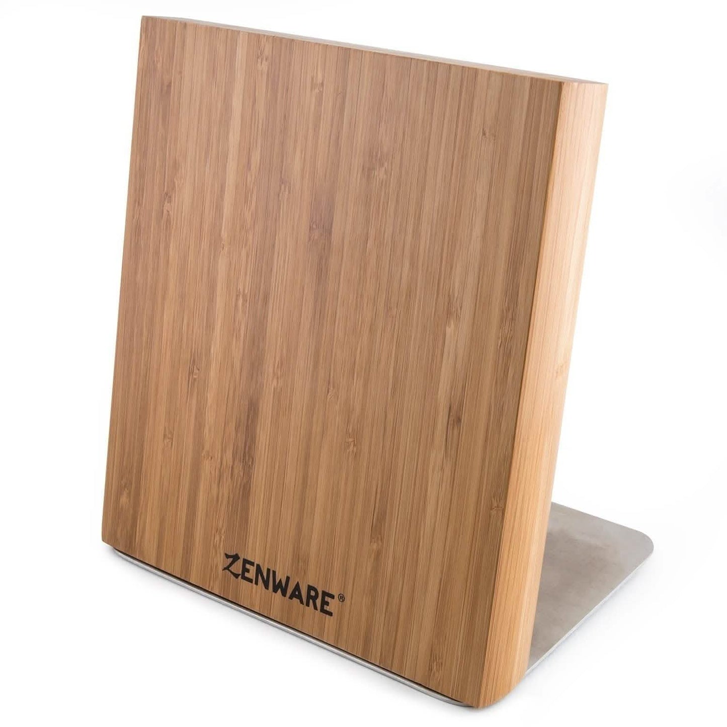 6-Piece: Zenware German Stainless Steel Kitchen Knives Set with Bamboo Magnetic Block DailySale
