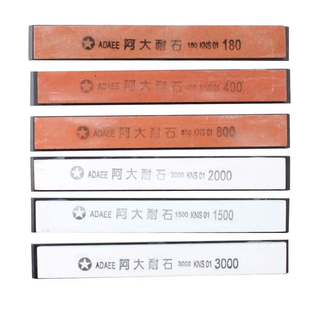 6-Pieces: Sharpening Stones Set Kitchen Knife Sharpener DailySale