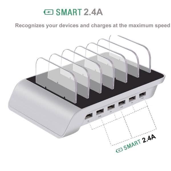 6 Port USB Charging Station DailySale