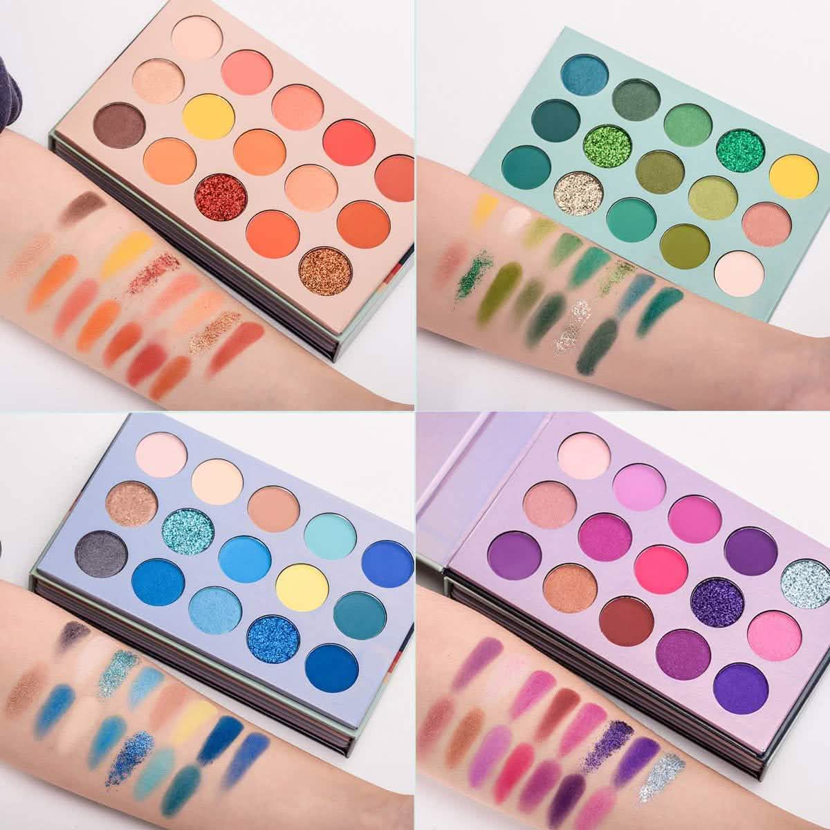 60 Colors Eyeshadow Palette 4-in-1 Color Board Makeup Palette Set DailySale