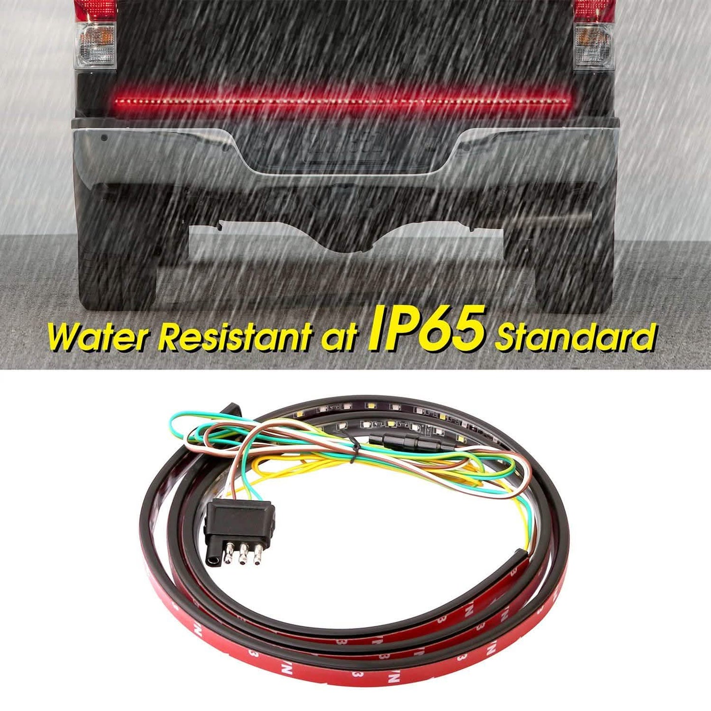 60" Truck Tailgate Brake/Reverse/Turn Signal LED Light Stip DailySale