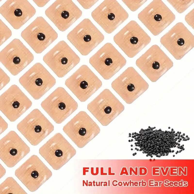 600-Pieces: Auricular Patch, Massage Press Seeds Patch for Relaxation DailySale