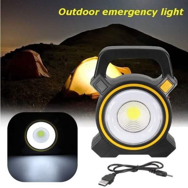 60W Solar Portable Rechargeable LED Flood Lamp DailySale