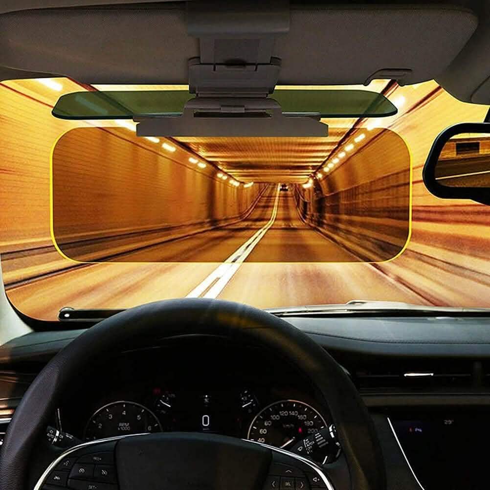 Dual-Use Car Sun Visor – Polarized Day & Night Anti-Glare, UV Resistant DailySale