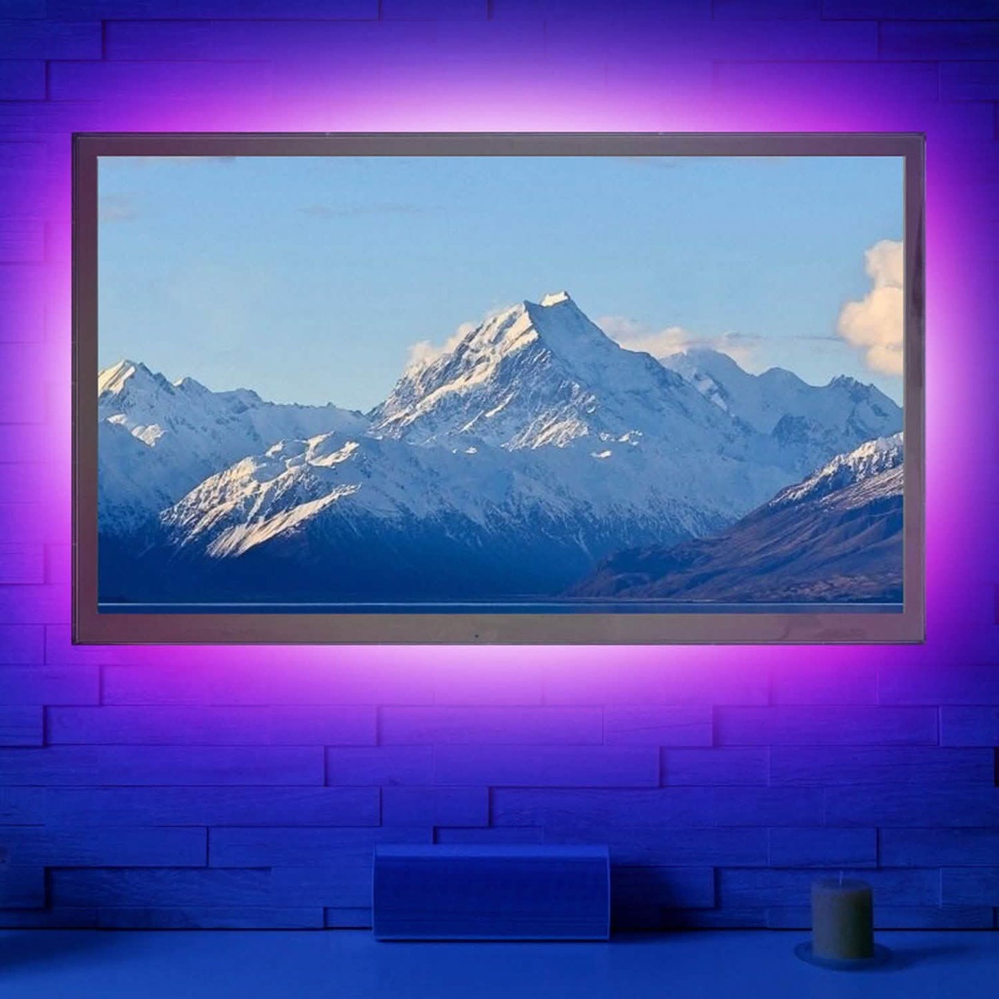 6.56ft TV LED Backlight RGB Strip Light USB Monitor Lighting DailySale