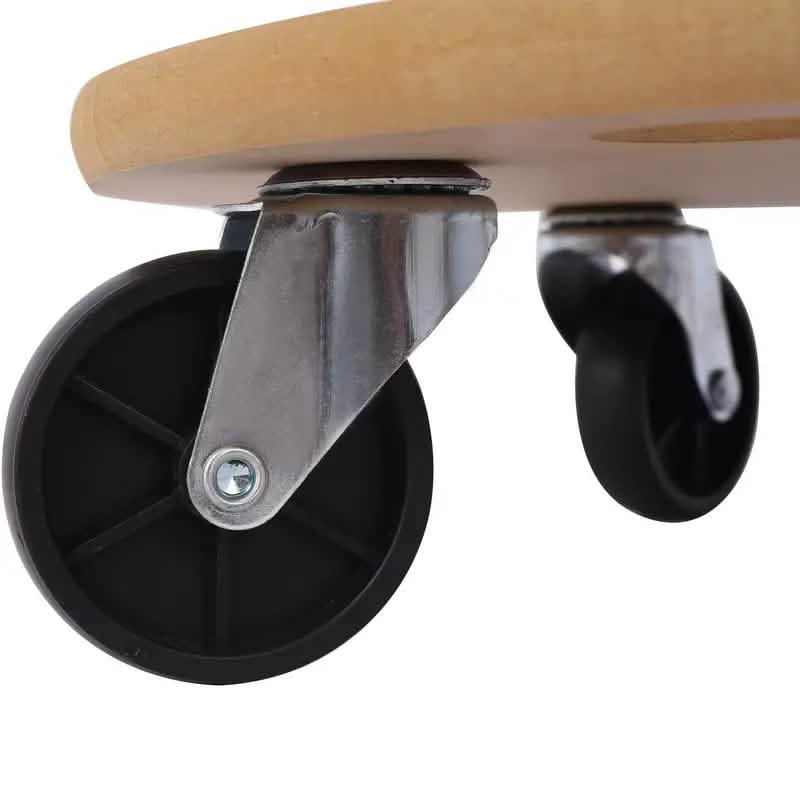 2-Piece: Furniture Moving Dolly Heavy Duty Wood Rolling Mover DailySale