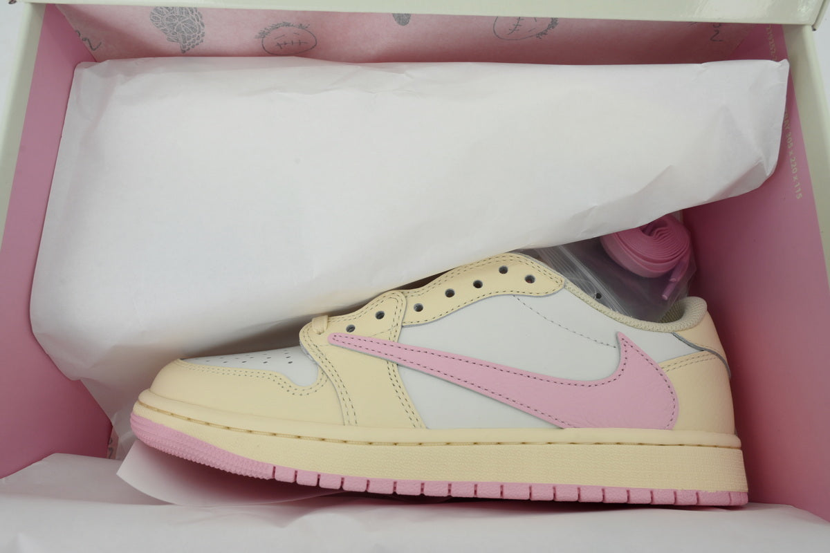 Travis Scott x Air Jordan 1 Low Soft Powder Pouring air jordan
