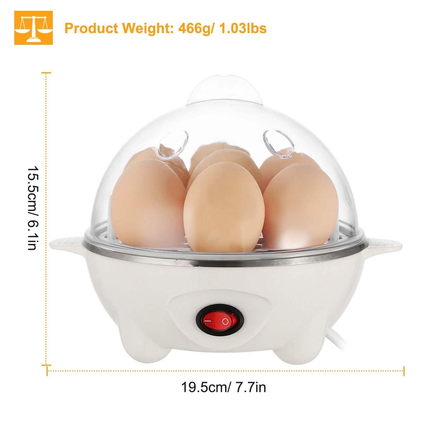 7 Capacity Electric Egg Cooker DailySale