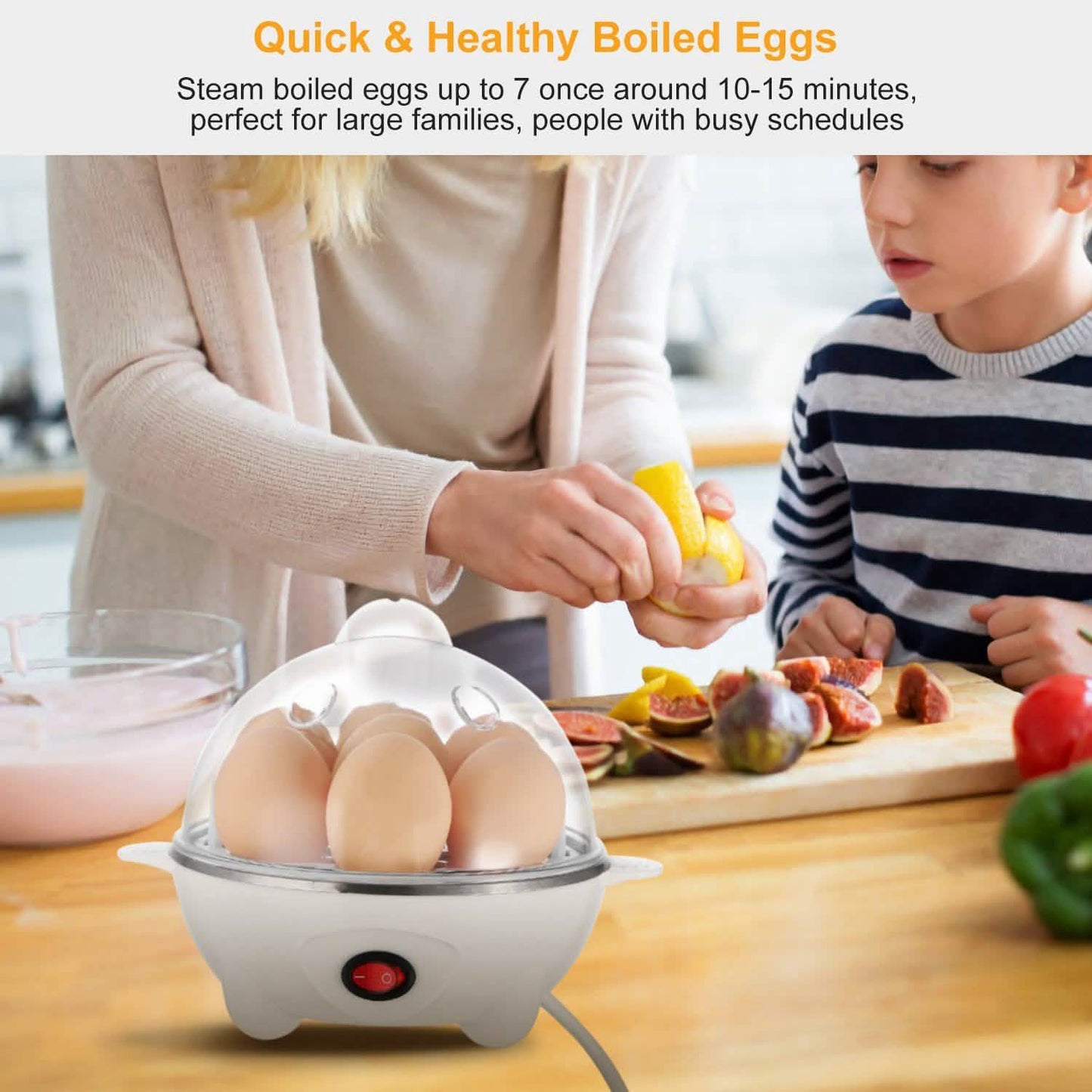 7 Capacity Electric Egg Cooker DailySale