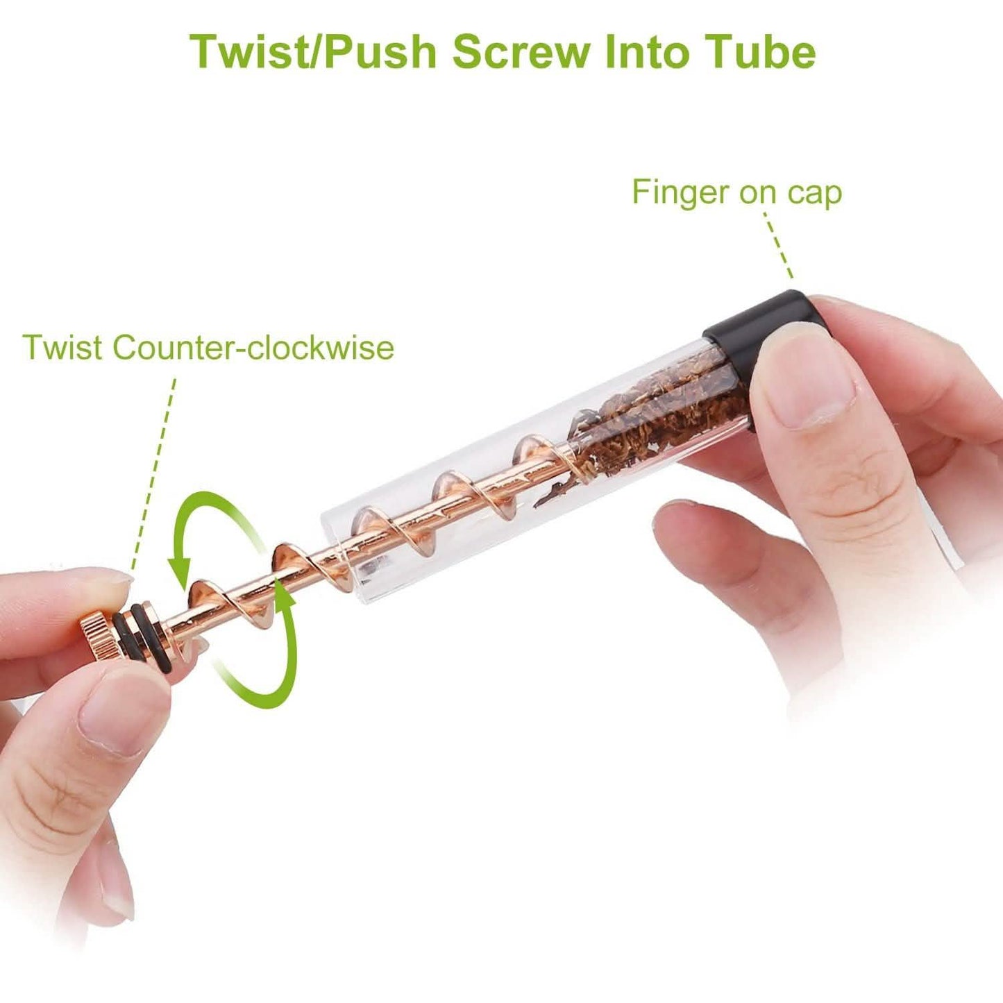 7-in-1 Grinder Blunt Kit with Smoking Metal Tip Cleaning Brush DailySale