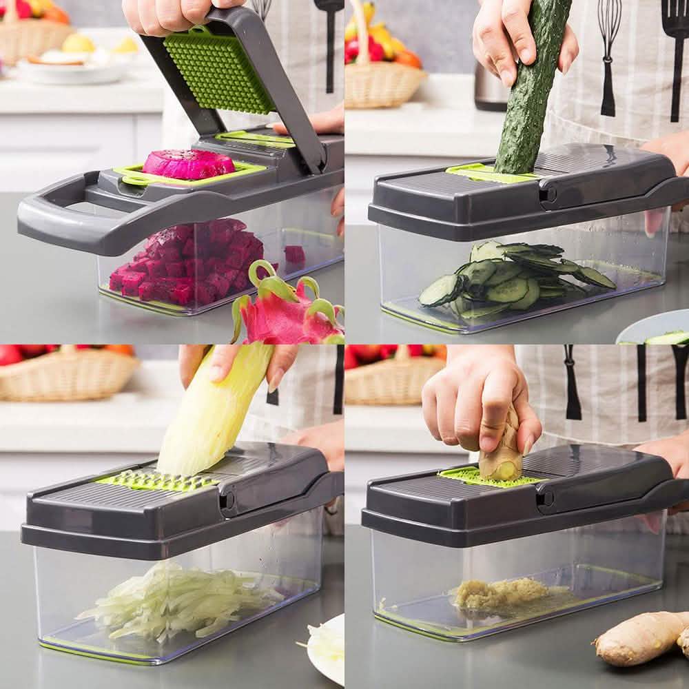 7-in-1 Vegetable Chopper with Container DailySale