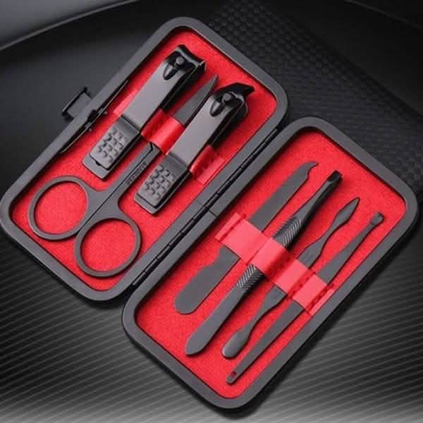 7-Piece: Stainless Steel Manicure Pedicure Kit DailySale