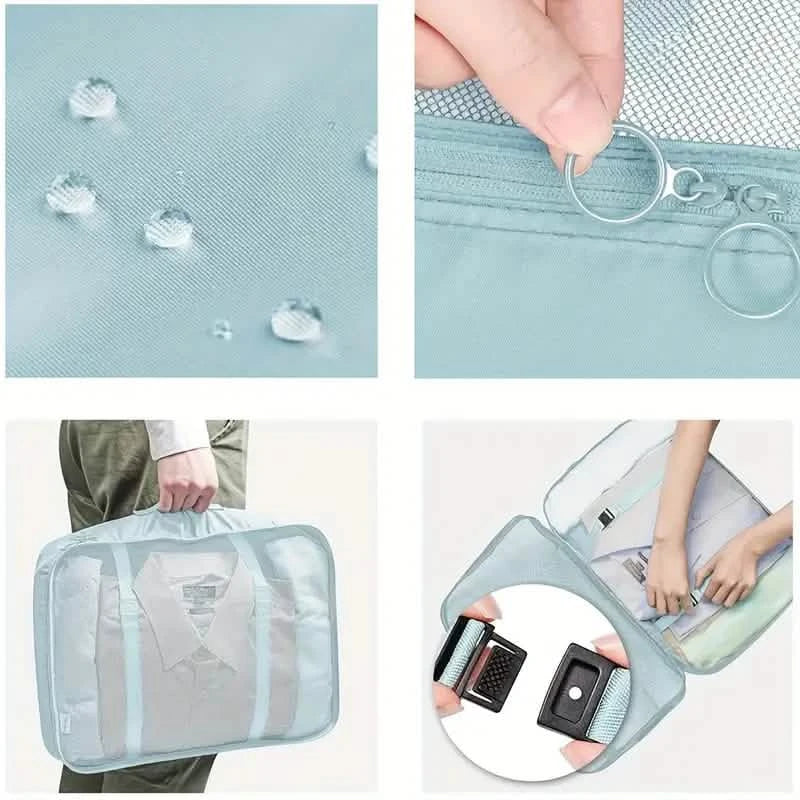 7-Pieces: Travel Luggage Packing Organizers Set DailySale