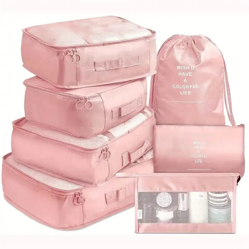 7-Pieces: Travel Luggage Packing Organizers Set DailySale