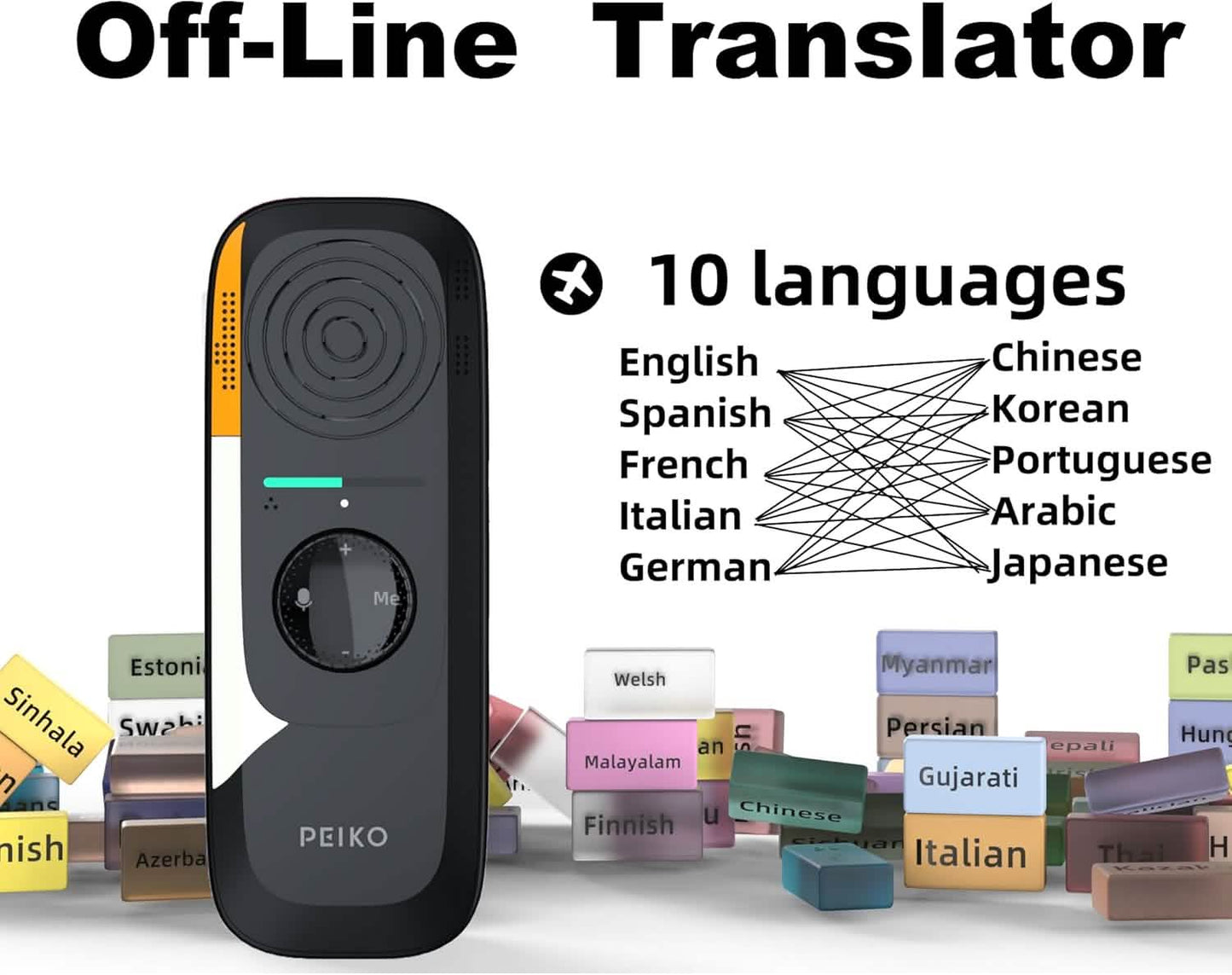 Portable Language Translator Device – 136 Languages DailySale
