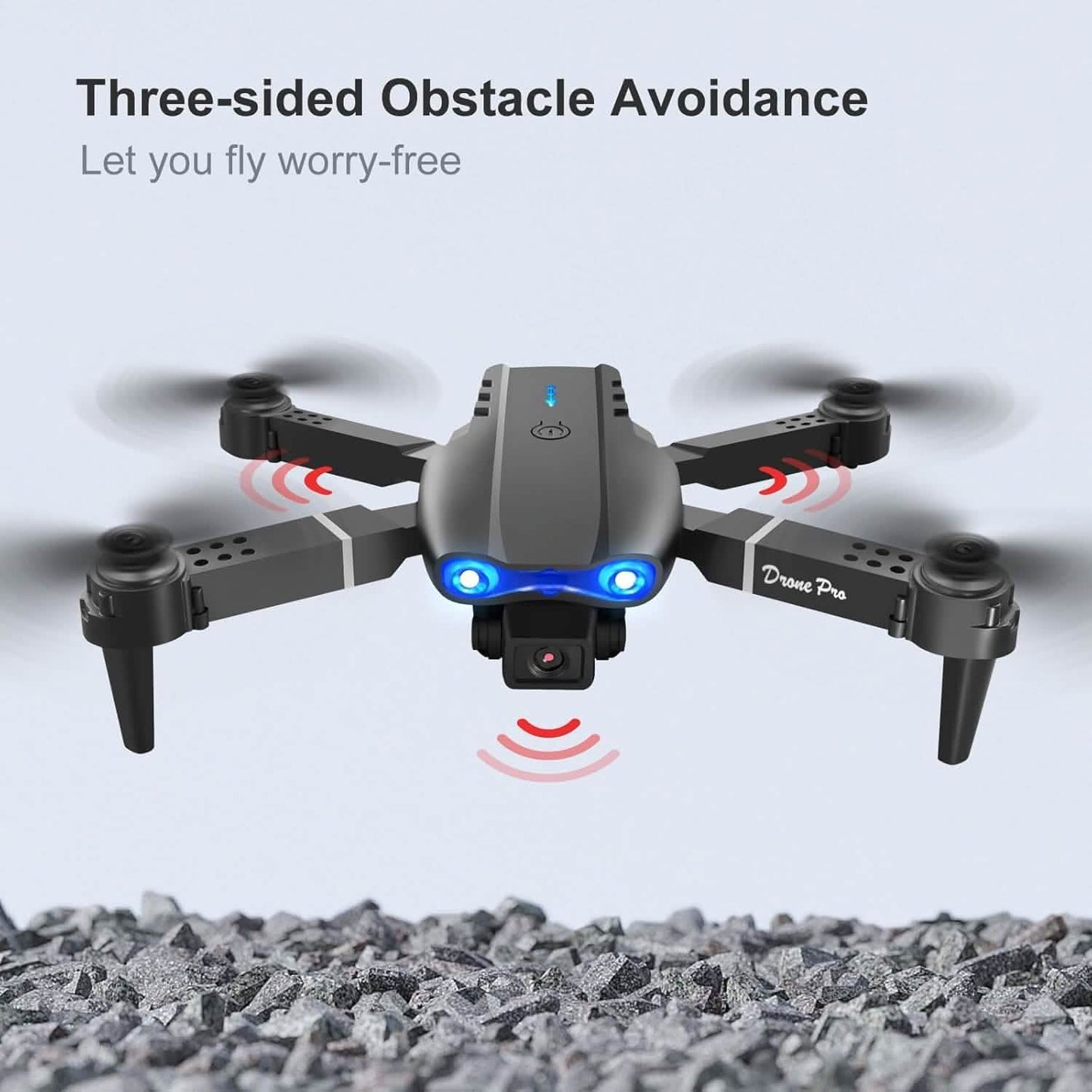 Drone HD Dual Camera, WiFi FPV Foldable RC Quadcopter DailySale